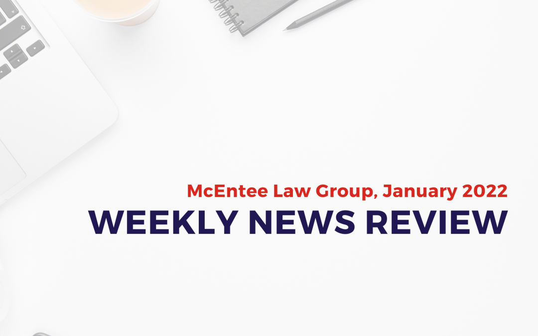January 2022 Weekly News Review