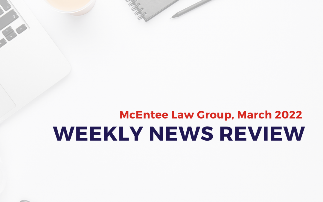 March weekly news review